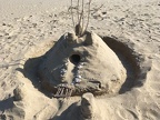 Très beau château de sable