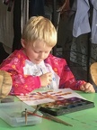 L'artiste à l'oeuvre
