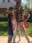 Super-Lapin et Super- Astronaute